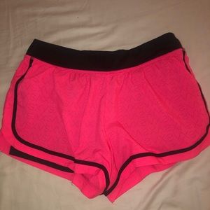 victoria secret hot pink shorts